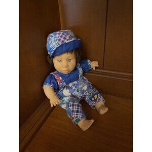Vintage Collectible GI-GO PALM PALS EXPRESSIONS Doll Boy Overalls 1198 Bo #2